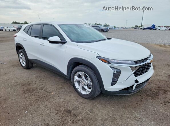 KL77LFE20RC214420 2024 CHEVROLET TRAX White Передня права чверть