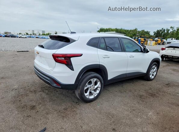 KL77LFE20RC214420 2024 CHEVROLET TRAX White Задня права чверть