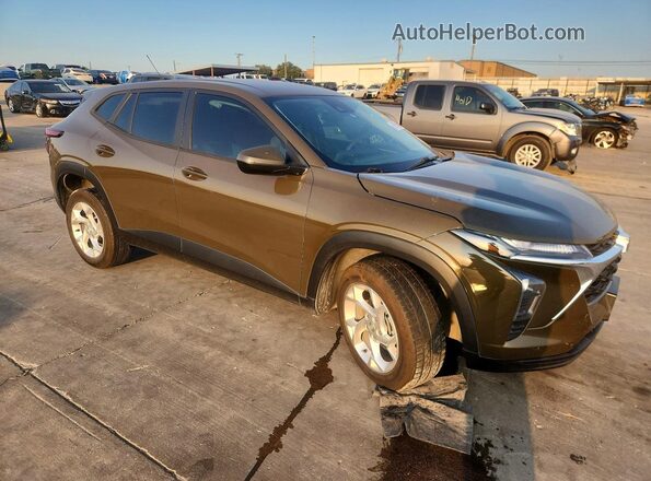 KL77LFE21RC071896 2024 CHEVROLET TRAX Brown Delantero derecho