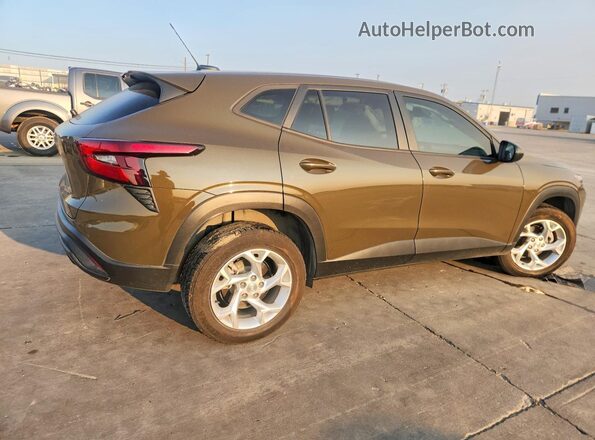 KL77LFE21RC071896 2024 CHEVROLET TRAX Brown Trasero derecho