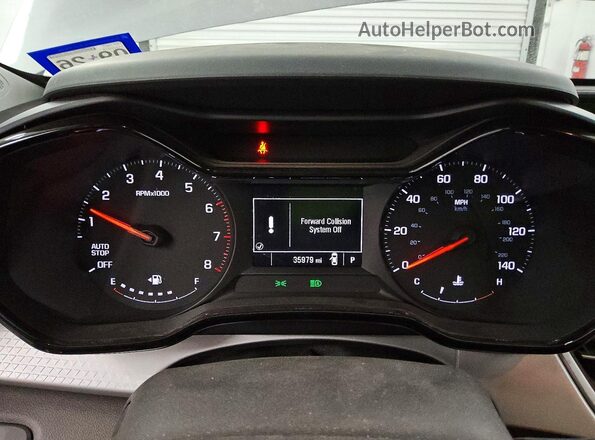 KL77LFE21RC086477 2024 CHEVROLET TRAX Gray ხელსაწყოთა პანელის ხედი
