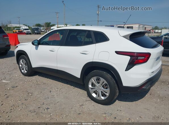 KL77LFE22RC058610 2024 CHEVROLET TRAX Белый Задняя левая четверть
