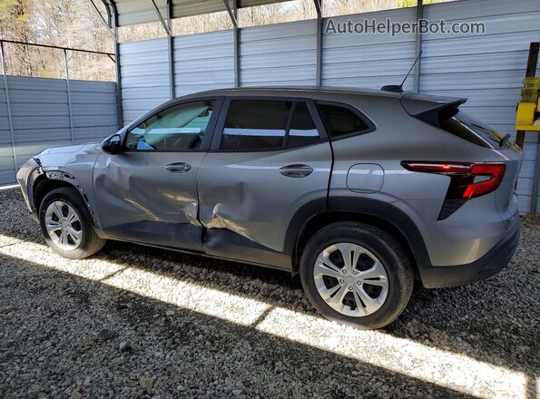KL77LFE22RC161347 2024 CHEVROLET TRAX Gray Rear left