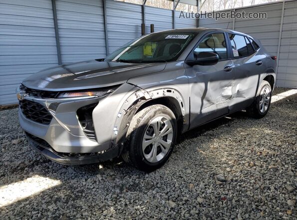 KL77LFE22RC161347 2024 CHEVROLET TRAX Gray VIN sticker view