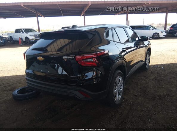 KL77LFE22RC204150 2024 CHEVROLET TRAX Black Rear right