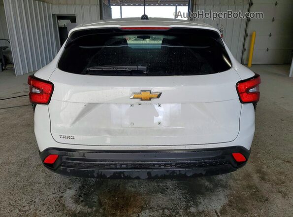 KL77LFE22RC212829 2024 CHEVROLET TRAX White უკანა ხედი