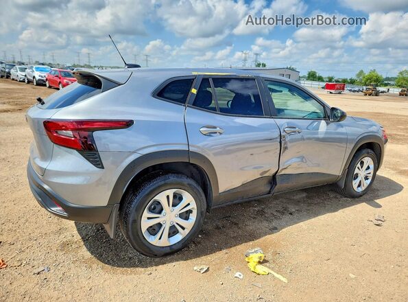 KL77LFE22RC232627 2024 CHEVROLET TRAX Silver Rear right
