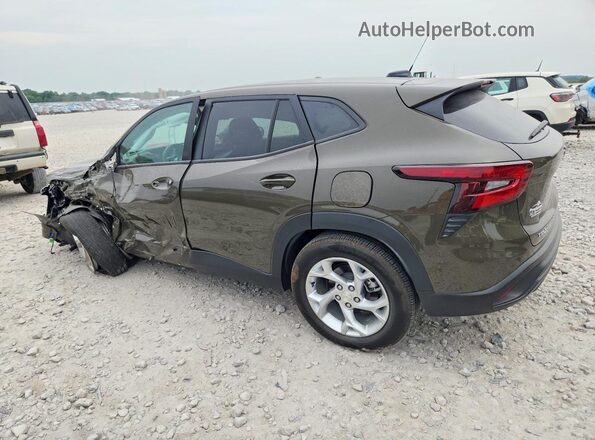 KL77LFE24RC021011 2024 CHEVROLET TRAX Green Задня ліва чверть