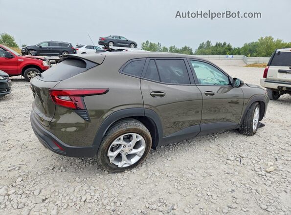 KL77LFE24RC021011 2024 CHEVROLET TRAX Green Задня права чверть