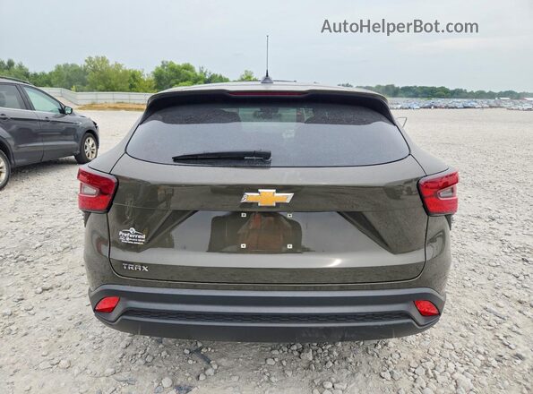 KL77LFE24RC021011 2024 CHEVROLET TRAX Green Вид ззаду