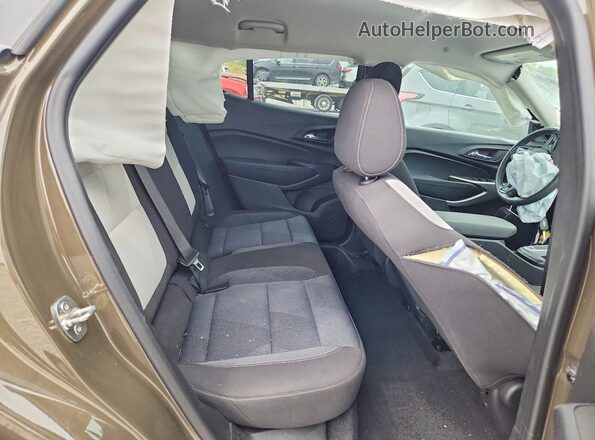 KL77LFE24RC021011 2024 CHEVROLET TRAX Green Вид задніх сидінь
