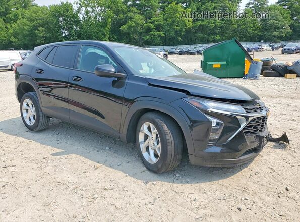 KL77LFE24RC107886 2024 CHEVROLET TRAX Black Przód prawy