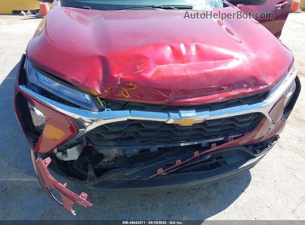 KL77LFE26RC135351 2024 CHEVROLET TRAX Red Vista frontal