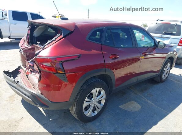 KL77LFE26RC135351 2024 CHEVROLET TRAX Red Trasero derecho
