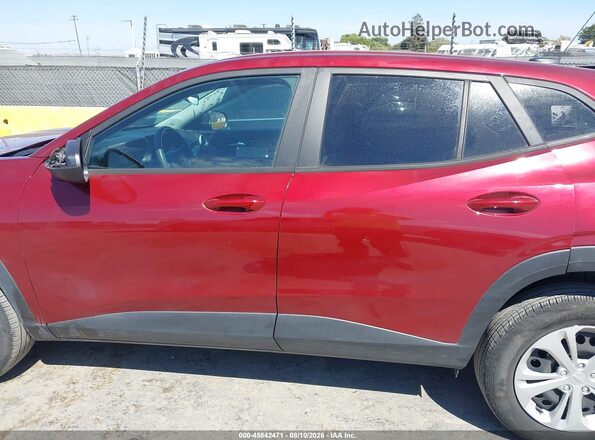 KL77LFE26RC135351 2024 CHEVROLET TRAX Red 