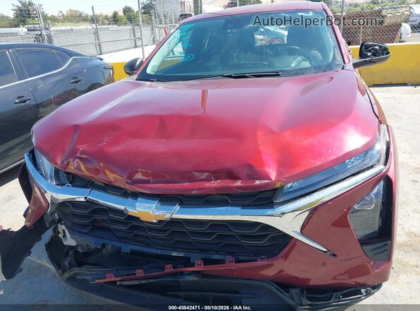 KL77LFE26RC135351 2024 CHEVROLET TRAX Red Vista interior trasera