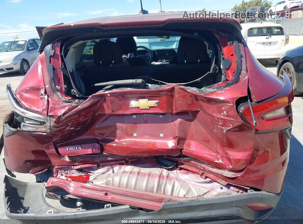 KL77LFE26RC135351 2024 CHEVROLET TRAX Red Vista del cuadro de instrumentos