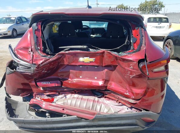 KL77LFE26RC135351 2024 CHEVROLET TRAX Red 
