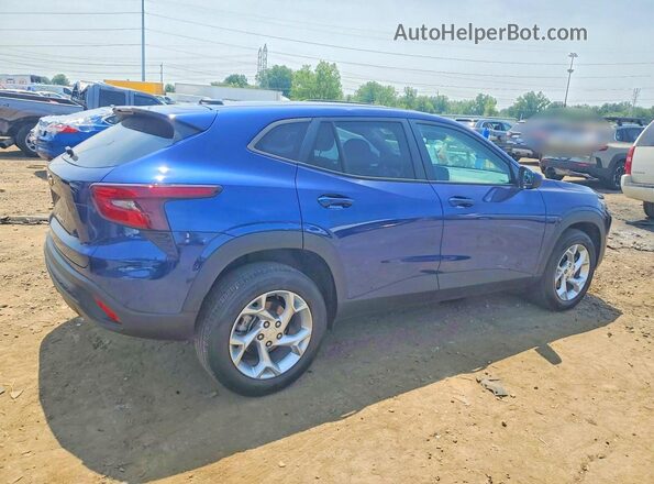 KL77LFE27RC097774 2024 CHEVROLET TRAX Blue Rear right