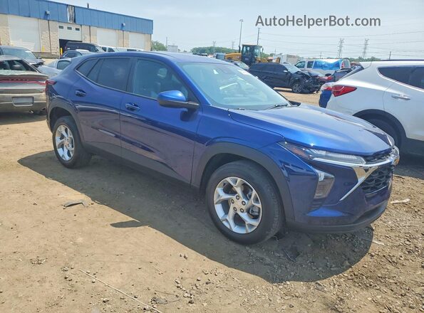 KL77LFE27RC097774 2024 CHEVROLET TRAX Blue Front right