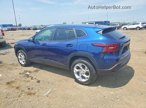 KL77LFE27RC097774 2024 CHEVROLET TRAX Blue Rear left