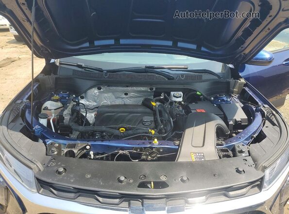 KL77LFE27RC097774 2024 CHEVROLET TRAX Blue Engine compartment view