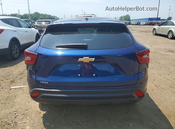KL77LFE27RC097774 2024 CHEVROLET TRAX Blue Rear view