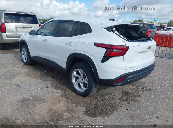 KL77LFE28RC013994 2024 CHEVROLET TRAX White Tył lewy