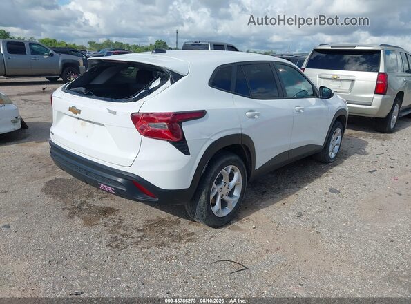 KL77LFE28RC013994 2024 CHEVROLET TRAX White Tył prawy