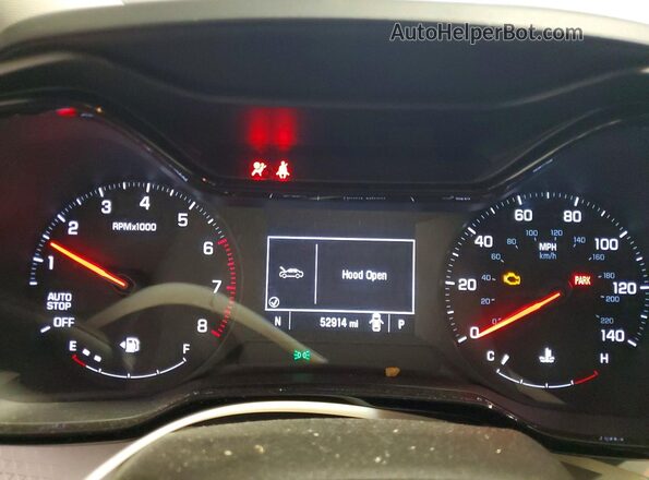 KL77LFE28RC088016 2024 CHEVROLET TRAX Серый Вид щитка приборов