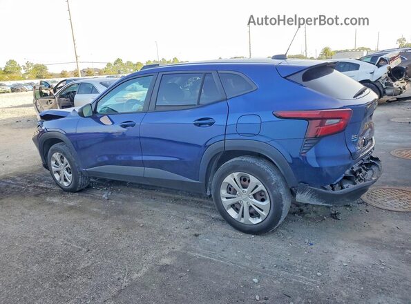 KL77LFE29RC065828 2024 CHEVROLET TRAX Blue Հետևի ձախ