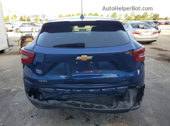 KL77LFE29RC065828 2024 CHEVROLET TRAX Blue Հետևի տեսք