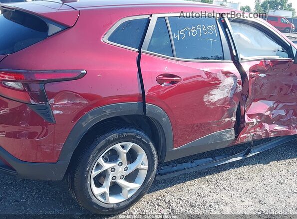 KL77LFE29RC136980 2024 CHEVROLET TRAX Maroon 