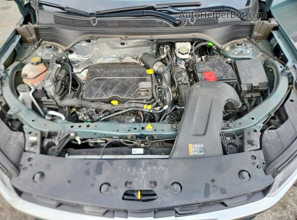 KL77LFEP4SC168544 2025 CHEVROLET TRAX Gray Vista del compartimento del motor