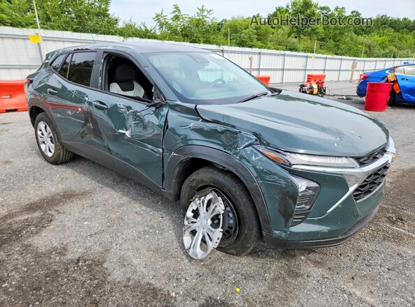 KL77LFEP4SC168544 2025 CHEVROLET TRAX Gray Delantero derecho