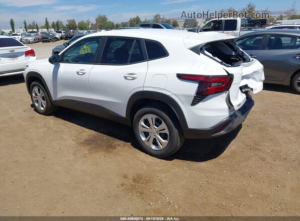 KL77LFEP4TC081986 2026 CHEVROLET TRAX White Trasero izquierdo