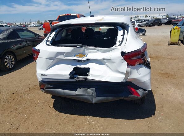 KL77LFEP4TC081986 2026 CHEVROLET TRAX White Vista frontal
