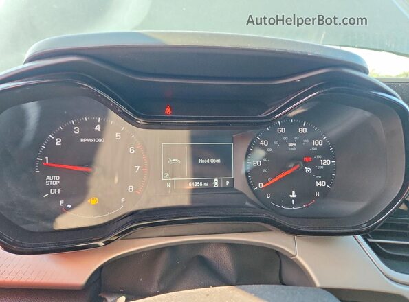 KL77LFEP6SC102075 2025 CHEVROLET TRAX Gray Vista del cuadro de instrumentos
