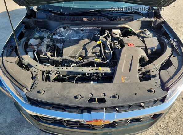 KL77LFEP6SC102075 2025 CHEVROLET TRAX Gray Vista del compartimento del motor
