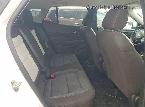 KL77LFEP6SC184048 2025 CHEVROLET TRAX White Vista interior trasera