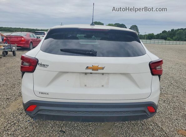KL77LFEP6SC184048 2025 CHEVROLET TRAX White Vista trasera
