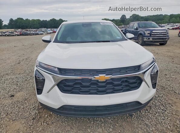 KL77LFEP6SC184048 2025 CHEVROLET TRAX White Vista frontal
