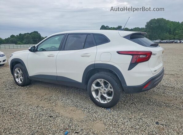 KL77LFEP6SC184048 2025 CHEVROLET TRAX White Trasero izquierdo