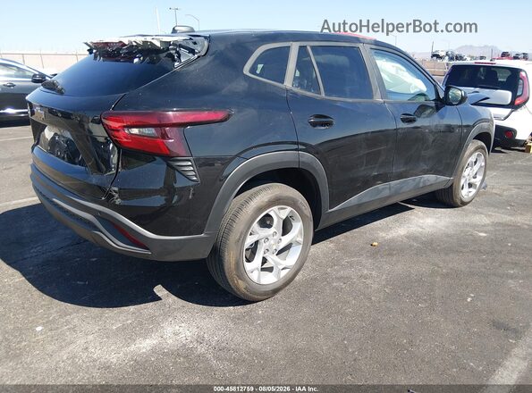 KL77LFEP6SC203553 2025 CHEVROLET TRAX Black Rear right