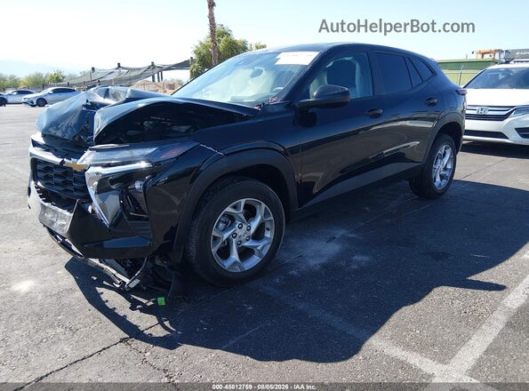 KL77LFEP6SC203553 2025 CHEVROLET TRAX Black Front left