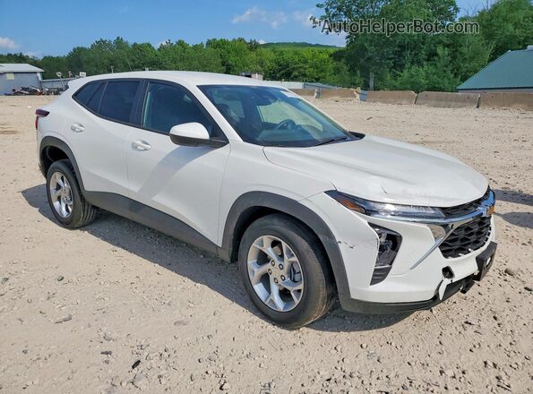 KL77LFEP6SC314247 2025 CHEVROLET TRAX White წინა მარჯვენა