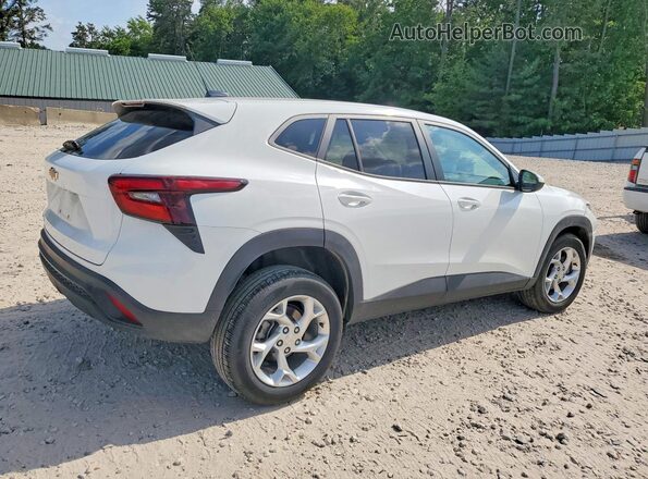 KL77LFEP6SC314247 2025 CHEVROLET TRAX White უკანა მარჯვენა