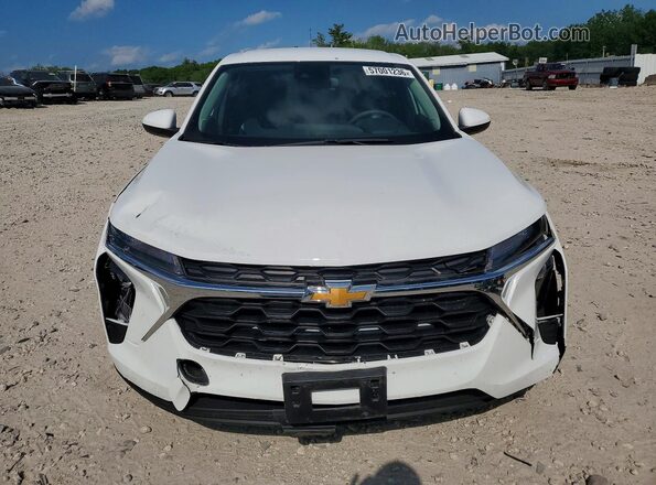 KL77LFEP6SC314247 2025 CHEVROLET TRAX White წინა ხედი