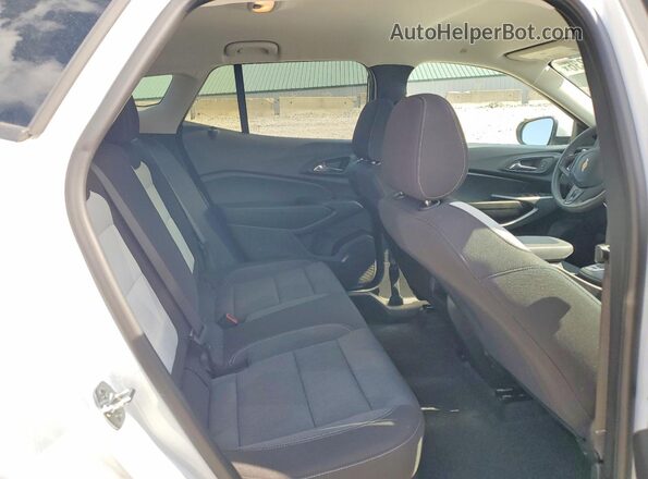 KL77LFEP6SC314247 2025 CHEVROLET TRAX White უკანა სავარძლების ხედი