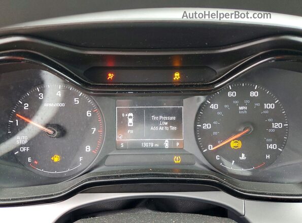 KL77LFEP6TC027301 2026 CHEVROLET TRAX Gray Vista del cuadro de instrumentos